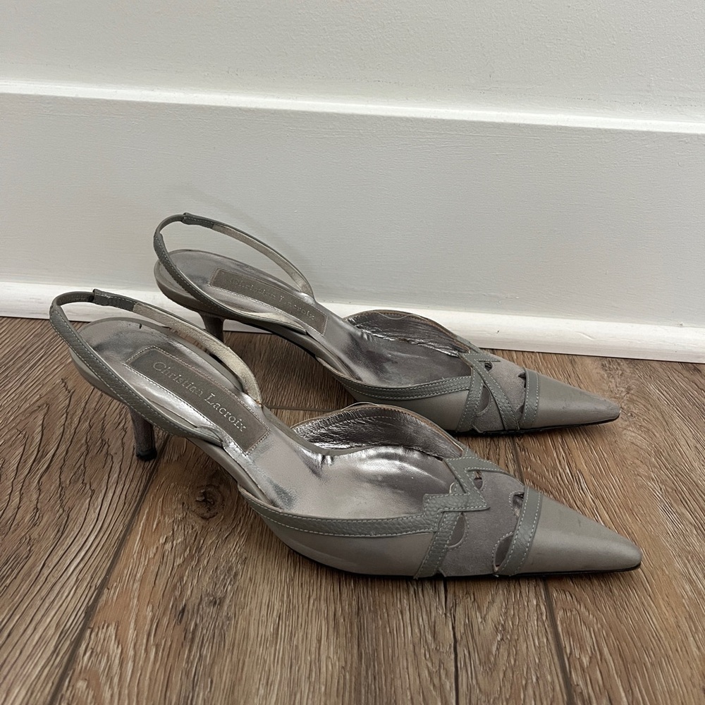 Christian Lacroix Kitten Heels
